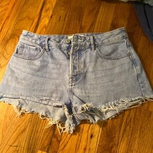Mid rush light blue Jean shorts